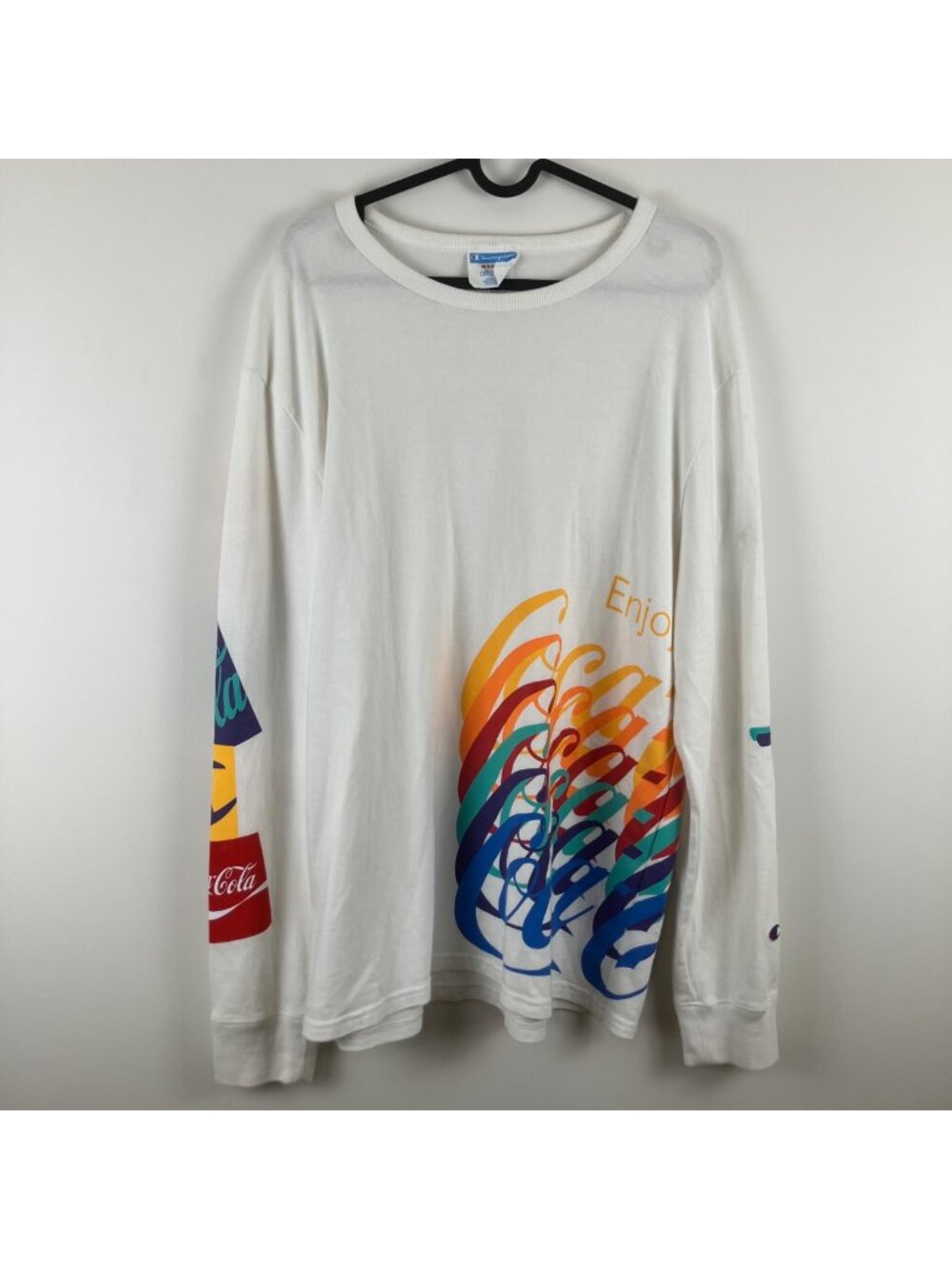 Champion Coca-Cola Long Sleeve T-Shirt M